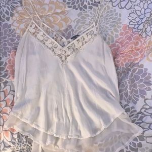White tank top
